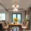 Dewson 6 - Light Dimmable Sputnik Globe Chandelier