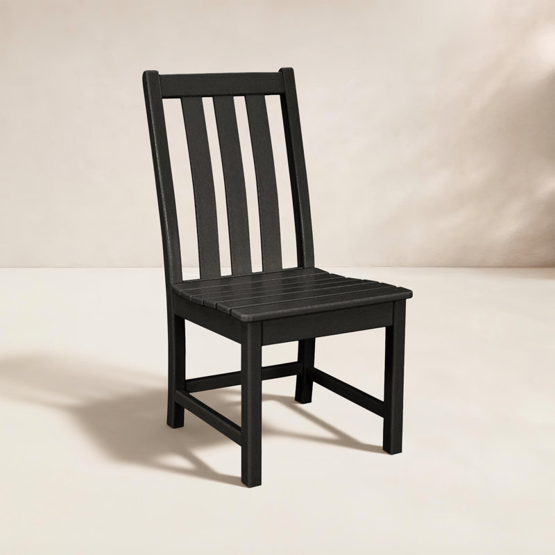 Chaise d'appoint POLYWOOD Vineyard, Noir