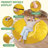 7ft Pre-filled Memory Foam Bean Bag Chair-276360959-275931867