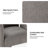 Braien 18.5'' H Modern Upholstered Armchair with Low Back-1235448870