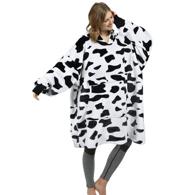 Surdimensionné Catalonia Sweat à capuche avec couverture, molleton portable, cadeau pour adultes hommes femmes