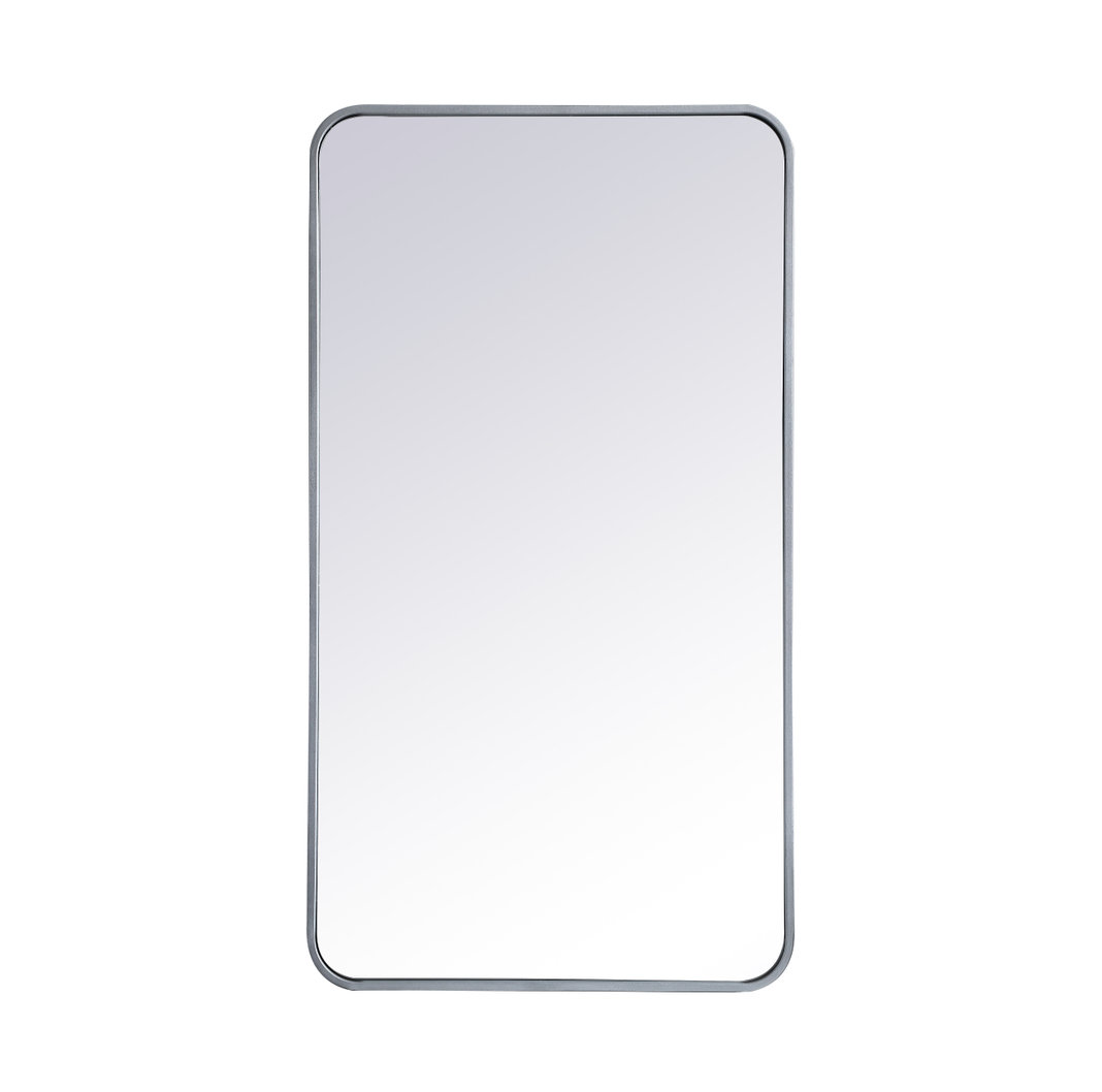 Sabine Accent Mirror, 40" x 22", Silver