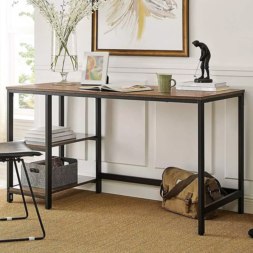 17 Stories Computer Desk, 55.1inch Long Home Office Desk For Study