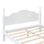Structure de lit plateforme en bois grand format, style rétro avec support en lattes de bois pour un confort et une durabilité accrus-964541667