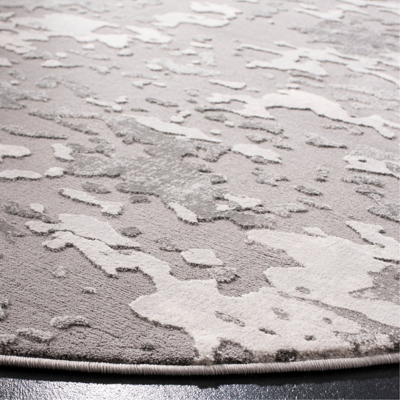 Dulce Performance Abstract Rug, Square 6'7"