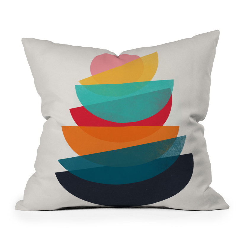 Housse et insert de coussin décoratif en polyester