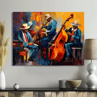Cool Jazz Quartet - Musician Wall Art For Living Room