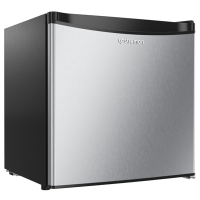 1.7 Cu.Ft Single Door Mini Fridge, ENERGY STAR, Single Door Compact Refrigerator for Dorm, Office, Bedroom