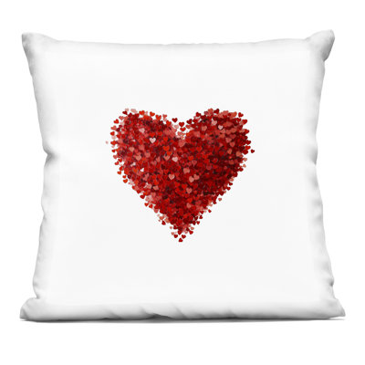 Coussin décoratif Cluster of Hearts Shape
