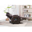 Fauteuil inclinable électrique en cuir Jesseca-341504367