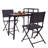 3PCS Patio Bistro Set