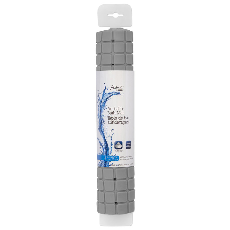 Tapis de bain gris, gris