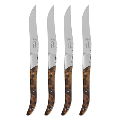 Ensemble de couteaux à steak Laguiole Connoisseur 4 pièces French Home