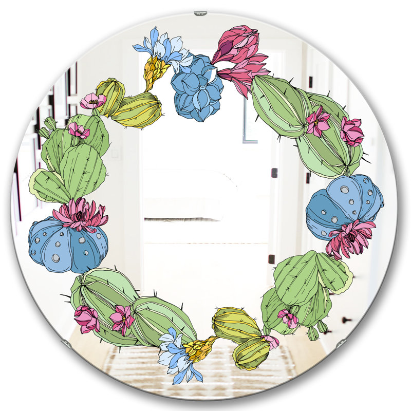 Miroir mural Cactus 1 Farmhouse, H 31,5 po x l po