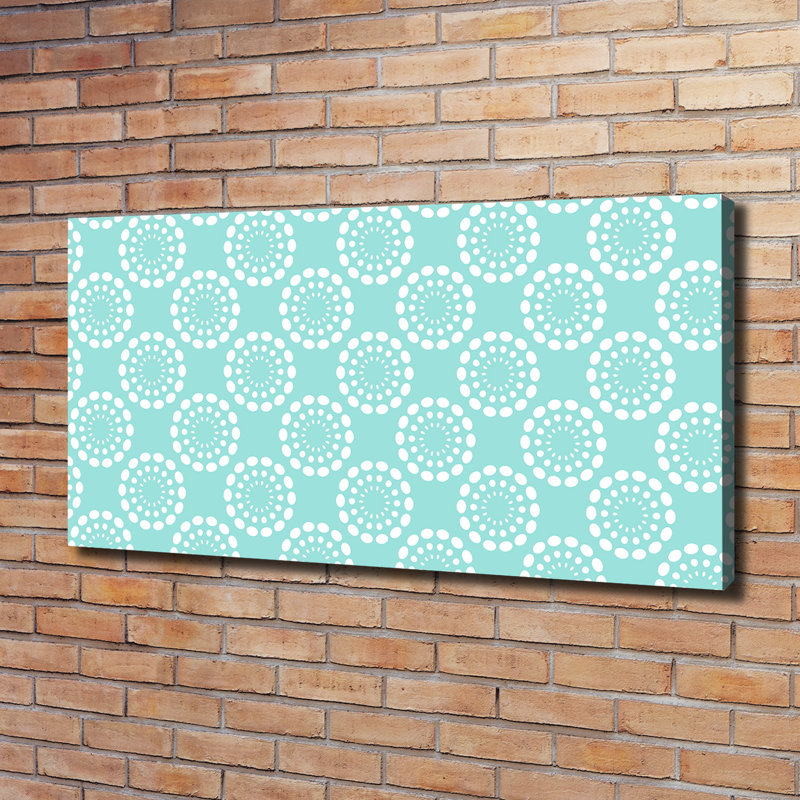 Geometric Background 1 Piece Wall Art on Canvas