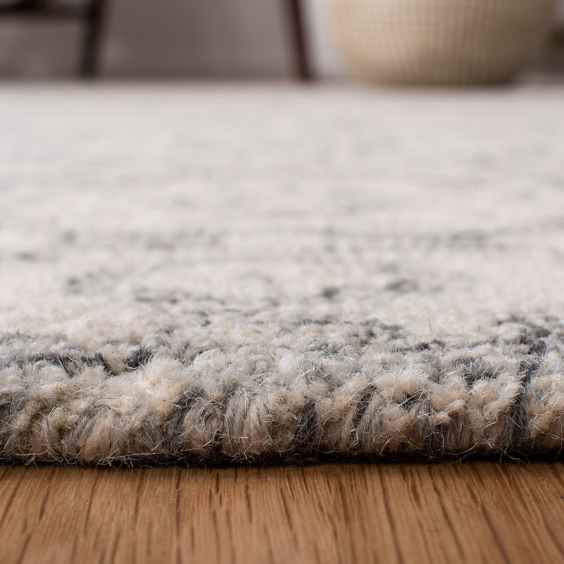 Gace Hand Tufted Wool And Cotton With Latex Oriental Rug, Rectangle 8' x 10'