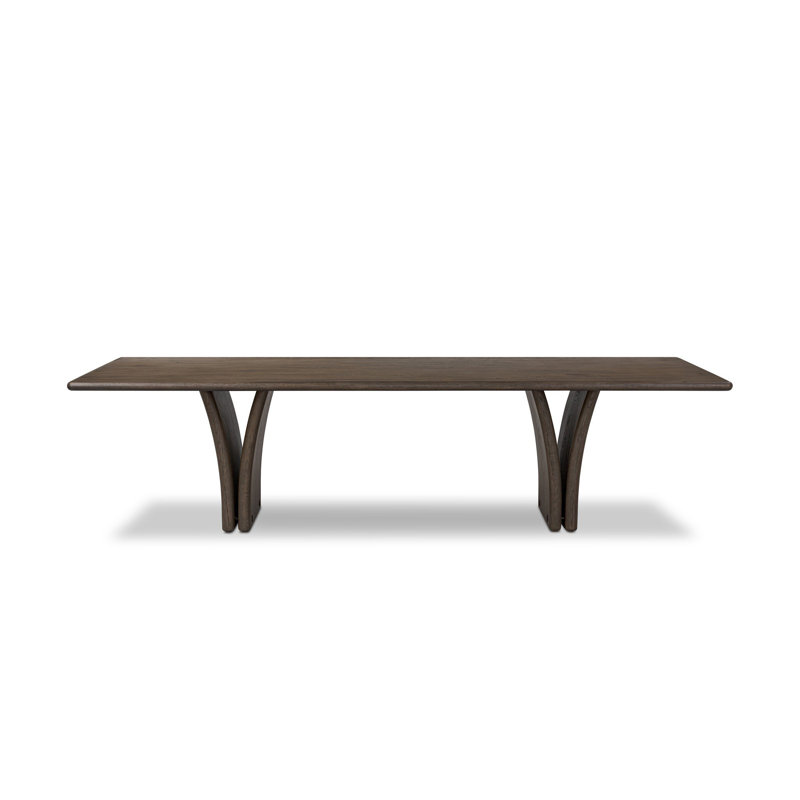 Marcon Dining Table-Grey Reclaimed French Oak, Gray Reclaimed French Oak