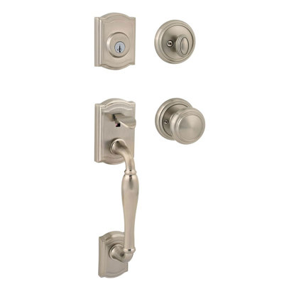 Wesley Style Handleset with Alcott  Knob
