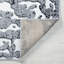 Tapis abstrait gris-755280233