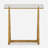 Table d'appoint Quentisha Crystal