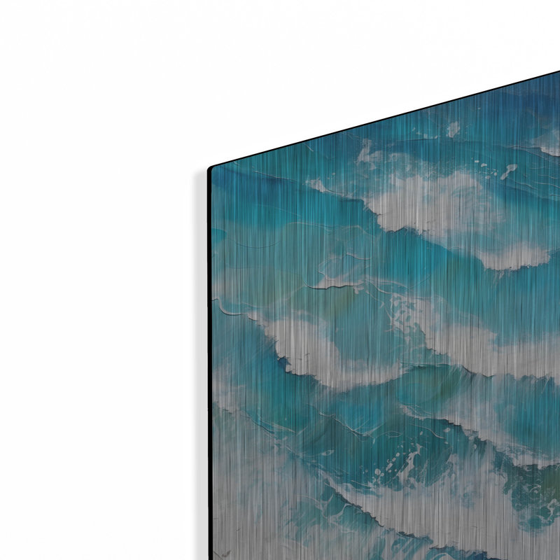 "Plage indigo 2" par Petals Prints Design, H 24 po x l 16 po