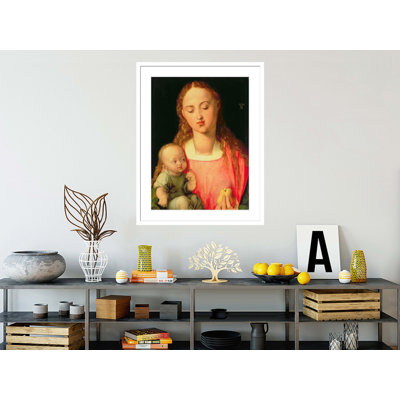 «Madonna and Child» par Albrecht Dürer, impression giclée encadrée