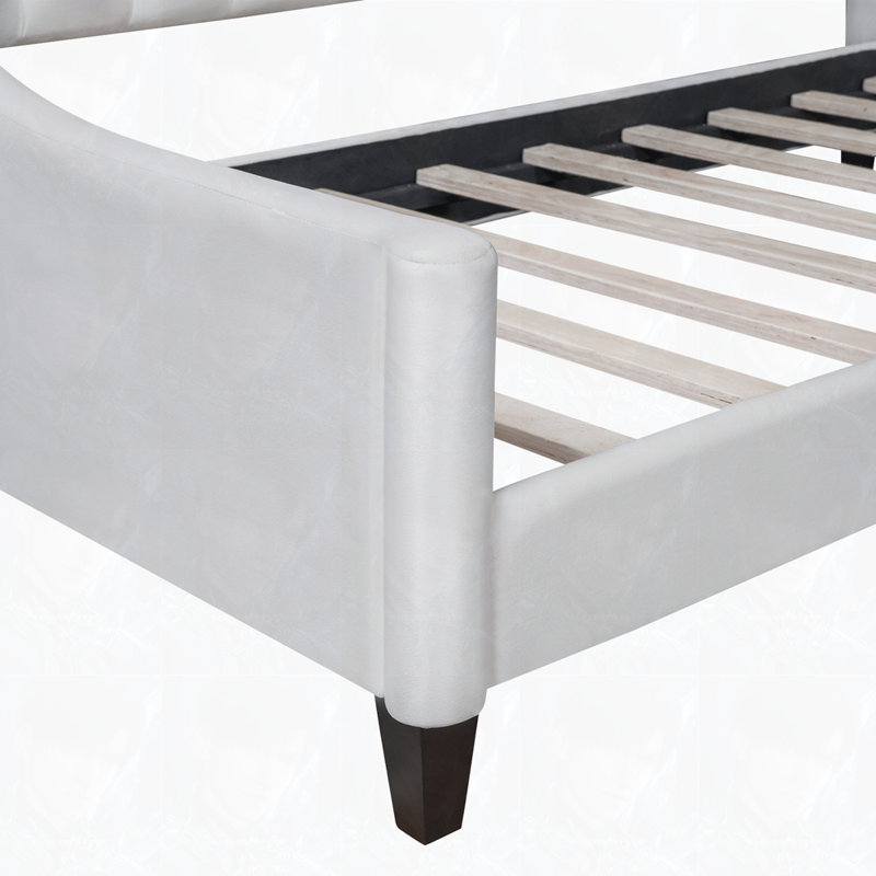 Lit de jour Modern Luxury, Beige, Lit simple