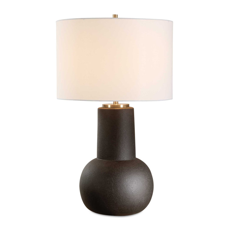 Lampe de table en bronze rustique Uttermost Robson
