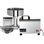 Filtreur à tomates électrique 110V Machine à fraiser à tomates de qualité commerciale 370W Presse-tomate en acier inoxydable et filtre 90-160 Kg / H