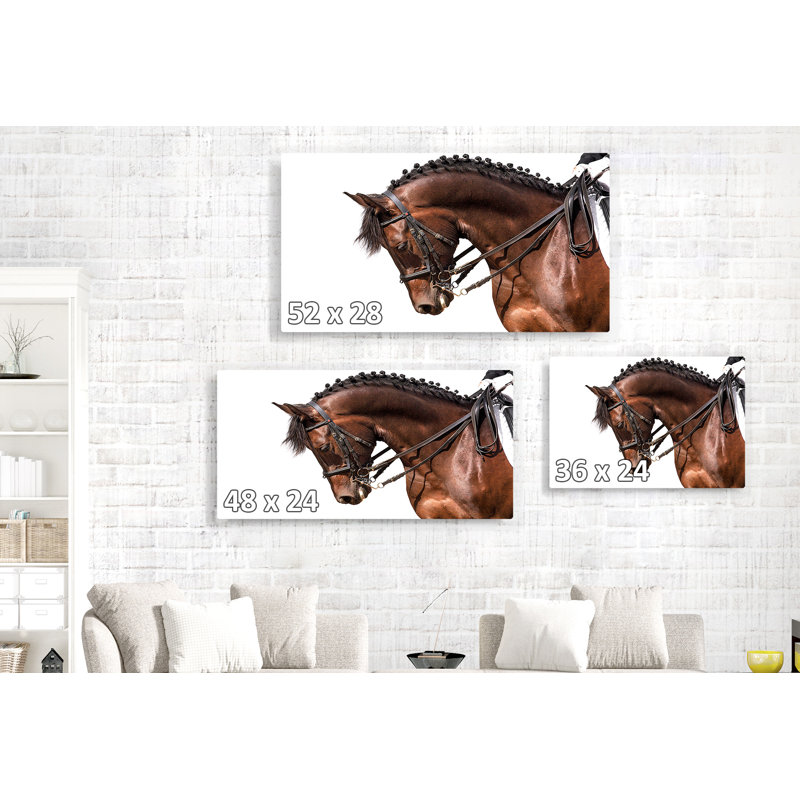 «Kerriana Posing Pony Profile», impression sur toile tendue, H 16 po x l 24 po x 1,5 po