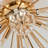 Floral Crystal Flush Mount Ceiling Light