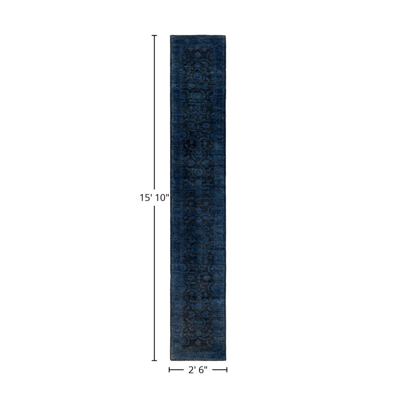 Cotta One-of-a-Kind 2' 6" X 15' 10" Hand Knotted Area Rug