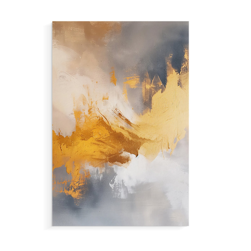 Série ABSTRACT CDXLI - Impression sur toile seulement - NON CADRE, H 18 po x l 12 po