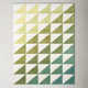 Glory Geometric Handmade Tufted Wool Lime/Green/Ivory Area Rug