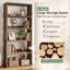 70.87cm H x 31.5cm W Solid Wood Bookcase