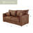 Aticus 77" Round Arm Sofa Bed