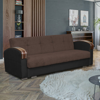 Meriwether 90'' Upholstered Sleeper Sofa