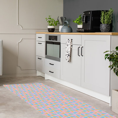 Chenille Geometric Indoor Rug