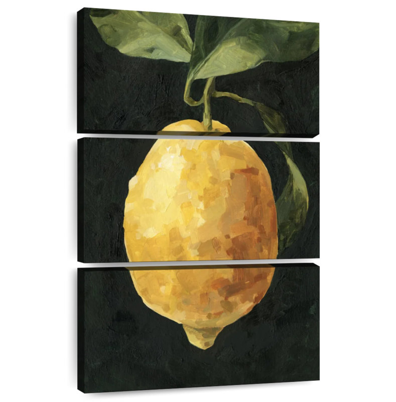 Yarlin Dark Lemon I, 38" H x 24" W