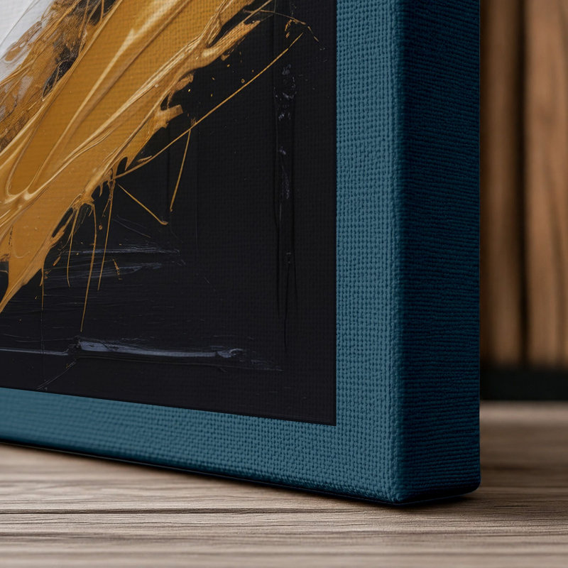 Print, 36x24 - 91.4 x 61.0 cm, Teal Border