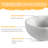 8In Natural Marble Dog Bowl Dish