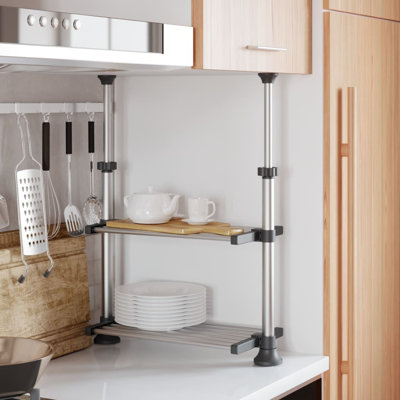 Aurelian Kitchen Shelf Aluminum