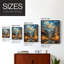LANDSCAPES Series CCCLIV Framed Print - Solid Wood-500912594-500912597