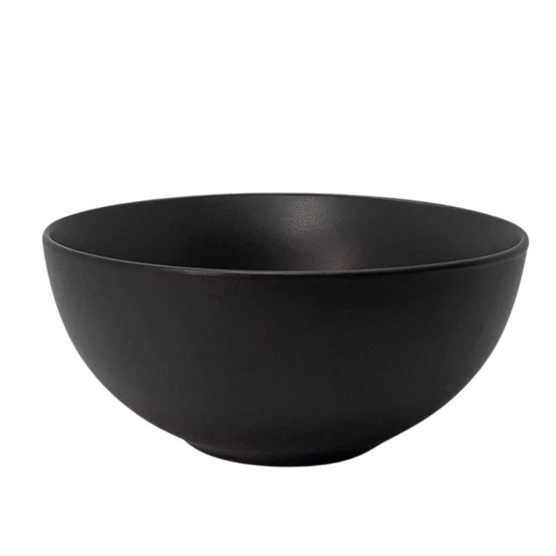 Ensemble de 4 bols The Contour, Noir