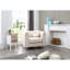 Fauteuil contemporain incliné ivoire-834836580