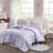 Tessa Blush Multi-Color Tassel 3-Piece Twin Comforter Set-1236138771-1322514277