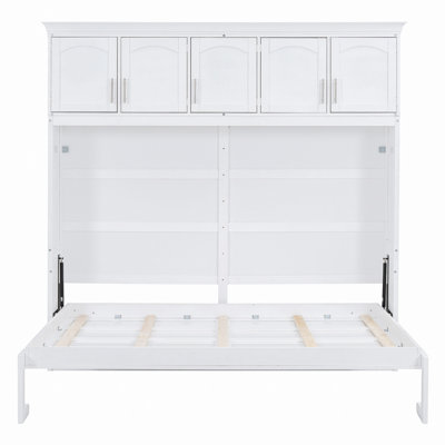 Murphy Bed Wall Bed With Top Cabinets