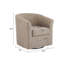 Fauteuil demi-tonneau Wilmore
