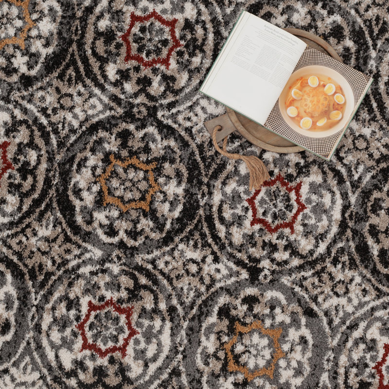 Tapis brun Sherman, Rectangle 7 pi 10 po x 9 pi 10 po
