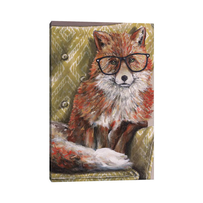 I'm So Foxie by Kamdon Kreations - Wrapped Canvas Gallery-Wrapped Canvas Giclée, 101.6 cm H x 66.04 cm W x 3.175 cm D